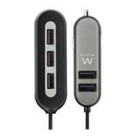 USB autolader, 5 (2+3) poort