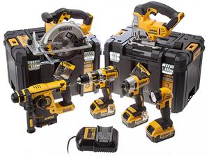 DeWALT Kit DCK699M3T (DCD796 + DCS391 + DCS331 + DCF887 + DCH273 + DCL050 + 3 x 4,0 Ah + DCB115 + 2 x TSTAK VI)