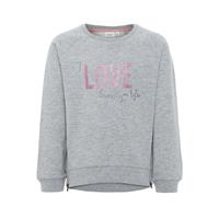 name it Girls Sweatshirt Baduelle grey melange