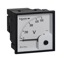 Schneider Analoges Voltmeter VLT, 72x72mm, 0-500 V