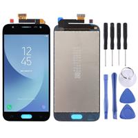 Originele LCD-scherm en Digitizer volledige montage voor Galaxy J3 (2017) J330F/DS J330G/DS(Black)