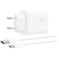 Oplader met Kabel 1m Usb C 40W SuperCharge Wit