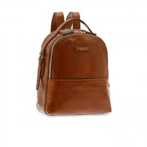 The Bridge Pearldistrict Rucksack Rindleder 32 cm, marrone