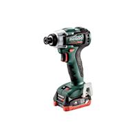 metabo SSD12 BL PowerMaxx 12V Slagschroevendraaier met 2 LiHD Accu's 4,0Ah - 601115800