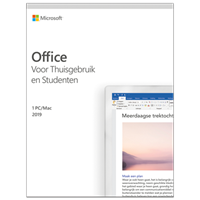 Microsoft Office 2019 Thuisgebruik& Student Windows + Mac
