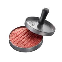 Gefu Burgerpresse  BBQ ¦ grau ¦ Aluminium ¦ Maße (cm): B: 11,8 H: 9,3  - Möbel Kraft
