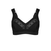 Swegmark bh zonder beugel Cotton Stars zwart