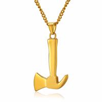 mendes Jewels kettinghanger heren Gold Axe