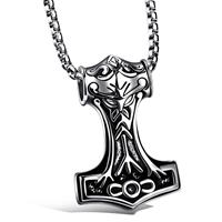 mendes Hammer Of thor kettinghanger Silver