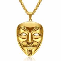 mendes V for Vendetta kettinghanger Gold