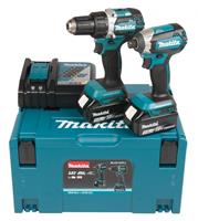 Makita DLX2189TJ 18 V Combiset voor schroeven- boren en (slag)schroeven | Mtools