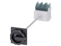 Siemens Lasttrennschalter Schwarz 3polig 50mm² 125A 690 V/AC 3LD28140TK51