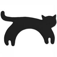 Leschi Warming pillow Minina cat L - black