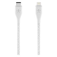 Belkin Boost Charge USB-C-naar Lightning kabel - 1.2 Meter + leren bandje Wit