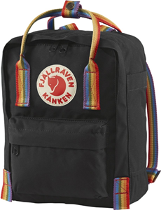 Fjällräven - Kånken Rainbow Mini 7 - Dagrugzak, zwart