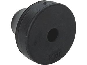 kaiserelektro Kaiser Elektro 14.582.99 Kabelinvoertule Rubber Zwart 1 stuk(s)