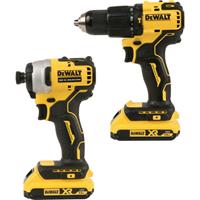 DeWALT DCK2062D2T-QW 18 Volt Comboset DCD709NT + DCF809NT met 2x accu's in 2 koffers