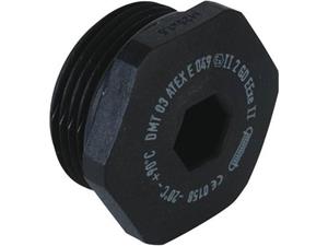 kaiserelektro Kaiser Elektro 8841.07 Blindstop PG7 Kunststof Zwart 1 stuk(s)