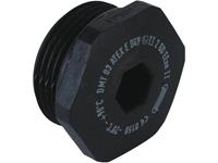 kaiserelektro Kaiser Elektro 8841.25 Blindstop M25 Kunststof Zwart 1 stuk(s)