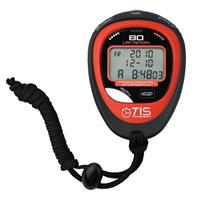 TIS Pro 134 80 Lap Stopwatch Black/Red