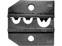 Rennsteig Crimpeinsatz Unisolierte Kabelschuhe, Unisolierte Verbinder 4 bis 10