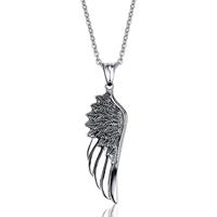 mendes heren ketting Edelstaal Angel Wing