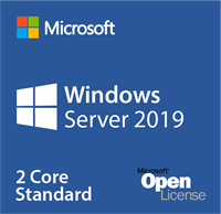Windows Server 2019 Standard - APOS 4 Core Vollversion, 1 Lizenz Windows Betriebssystem