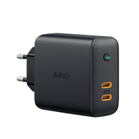 2x USB-C Power Delivery lader Aukey - 36W