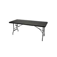 Perel vouwtafel - Houtlook - 180x75x74 cm