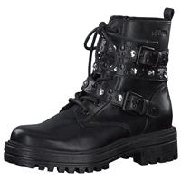 Biker Boots schwarz Damen 