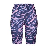 Urban Classics hose ladies tie dye cycling shorts Stoffhosen lila Damen 