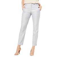 Comma, Regular Fit: Hose mit Webstruktur Stoffhosen blau Damen 