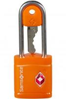 Global Travel Accessories TSA-Hängeschloss mit schlüssel Orange