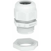 obobettermann V-TEC VM40+ LGR Kabelverschraubung 1.5mm Kunststoff, PA Lichtgrau 10St.