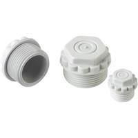 lappkabel LAPP SKINDICHT M25 Verschlussschraube mit durchstoßbarer Membran M25 Polystyrol (EPS) Lichtgrau (