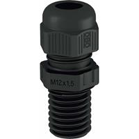 obobettermann V-TEC VM L20 SW Kabelverschraubung 1.5mm Kunststoff, PA Schwarz 50St.