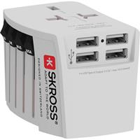 Skross 1302961 Reisstekker MUV USB (4xA)