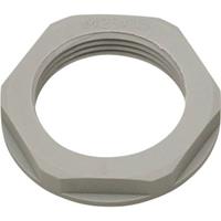 Helukabel KMK-PA-MB M Contramoer Met band M12 Polyamide Zilver-grijs (RAL 7001) 1 stuk(s)