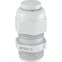obobettermann V-TEC VM16VS LGR Kabelverschraubung 1.5mm Kunststoff Lichtgrau 50St.