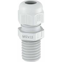 obobettermann V-TEC VM L63 LGR Kabelverschraubung 1.5mm Kunststoff, PA Lichtgrau 5St.