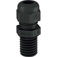 obobettermann V-TEC VM L63 SW Kabelverschraubung 1.5mm Kunststoff, PA Schwarz 5St.