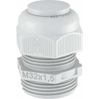 obobettermann V-TEC VM32VS LGR Kabelverschraubung 1.5mm Kunststoff Lichtgrau 20St.