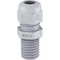 obobettermann V-TEC VM L12 SGR Kabelverschraubung 1.5mm Kunststoff, PA Grau 50St.