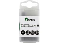 Fortis Bit 1/4 DIN 3126 E6,3 Hex 6x50 10 Stück