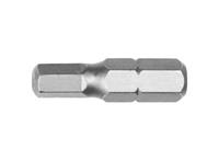 Fortis Bit, Innen-6-kant, DIN 3126 C6,3 Hex 4 x 25mm, 10 Stück