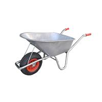 Bouwkruiwagen, inhoud 70 l, bak, verzinkt
