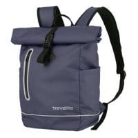 travelite Vrijetijdsrugzak BASICS roll-up rugzak zeil