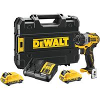 DeWalt DCF601D2 | Compacte accu schroefmachine | 1/4" | 12 Volt | 2.0Ah Li-Ion - DCF601D2-QW