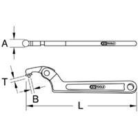 kstools KS Tools 5171323 517.1323 Haaksleutel