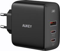 Aukey 3-Poort Power Delivery Lader (USB-A + USB-C) - 90W